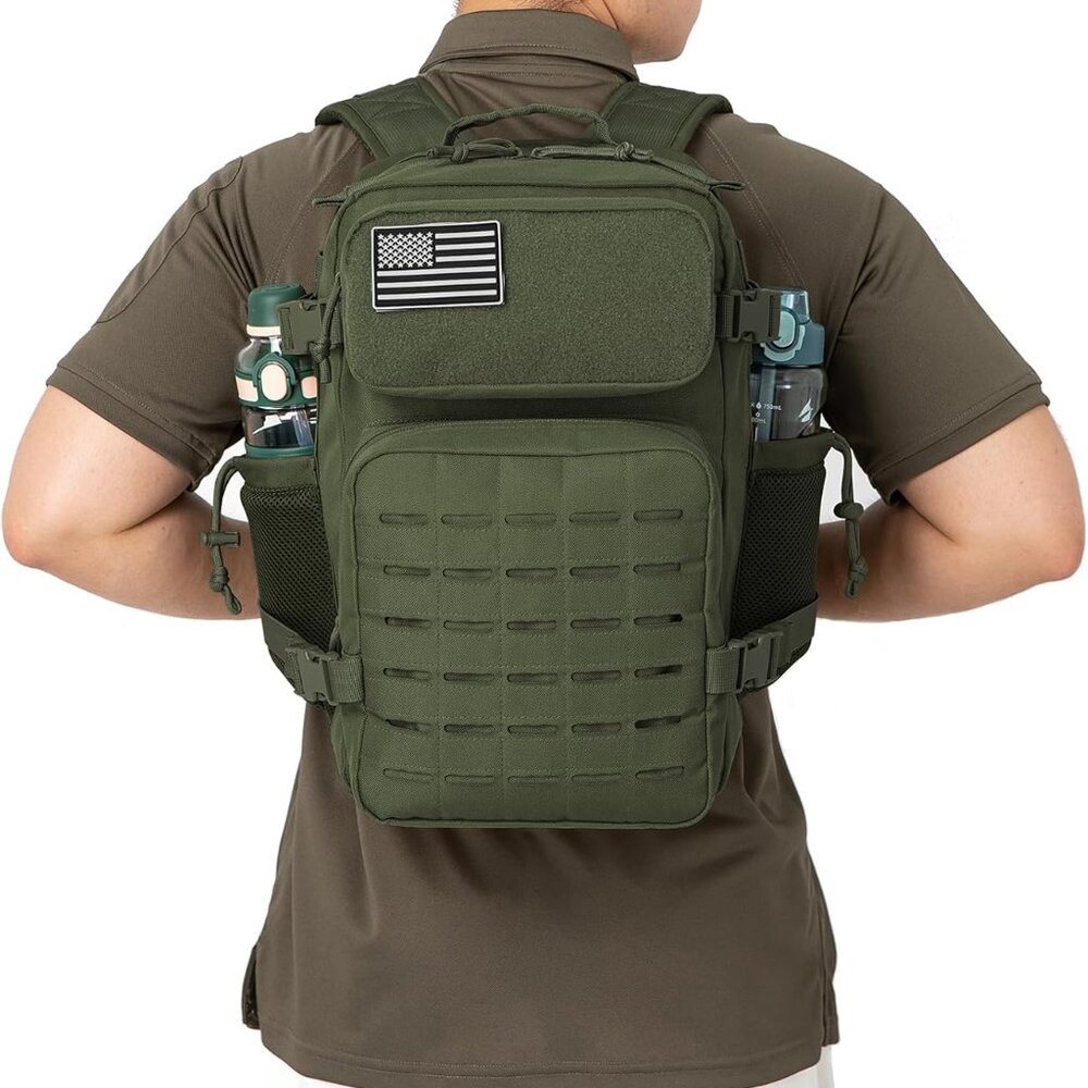 Military Tactical Backpack For Men Molle Daypack 3 Day Bug Out Bag Hiking